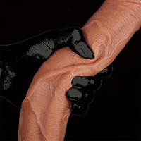 12.5in Realistic Lifelike Large Silicone Soft Dildo Female Sex Toy