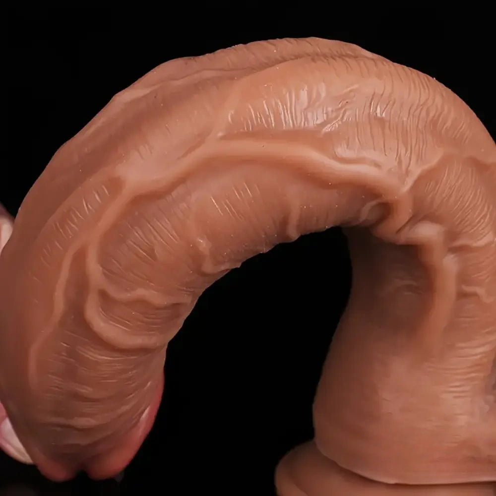 12.5in Realistic Lifelike Large Silicone Soft Dildo Female Sex Toy