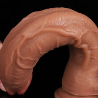 12.5in Realistic Lifelike Large Silicone Soft Dildo Female Sex Toy