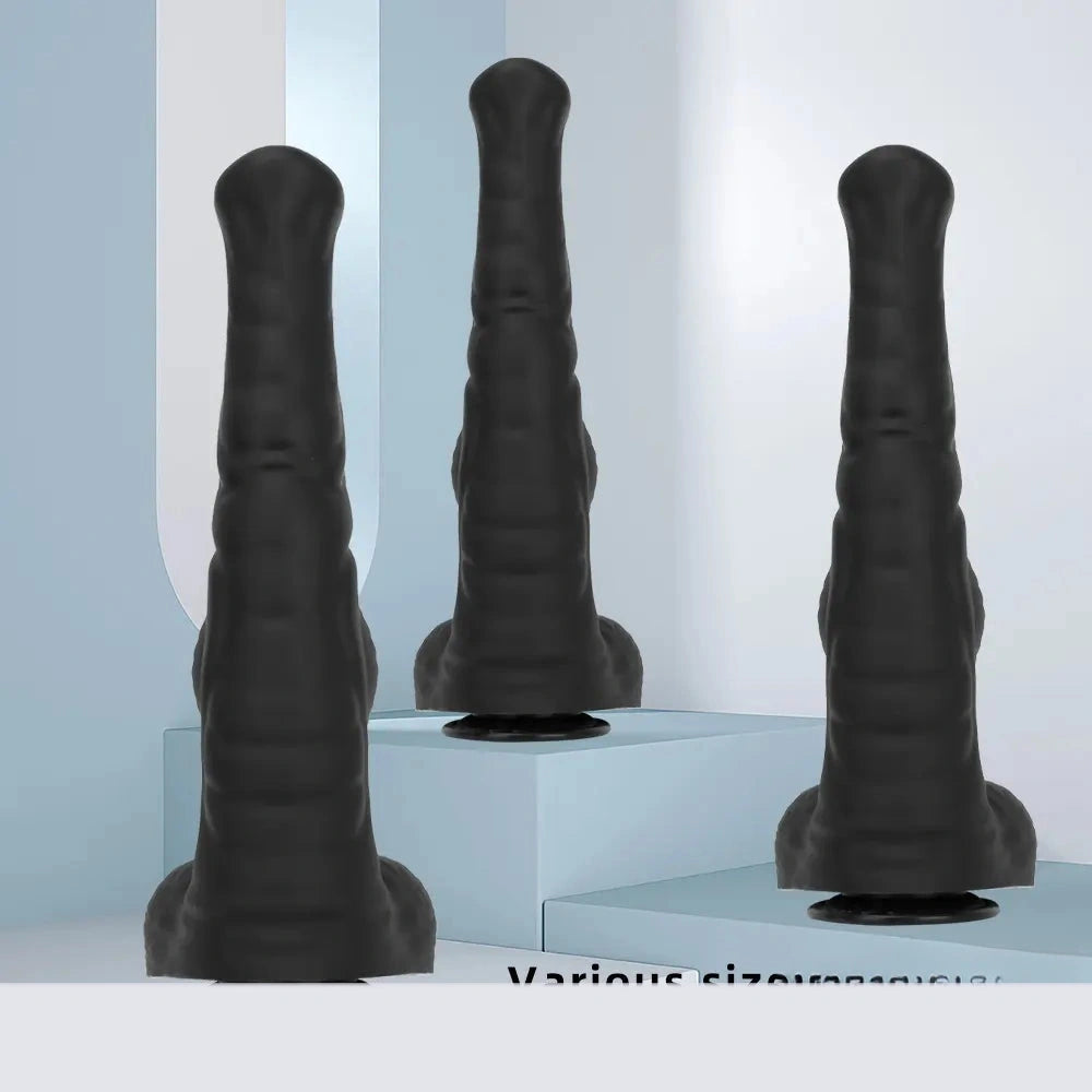 12.61in 14.17in 16in Super Huge Long Silicone Soft Horse Cock Dildo