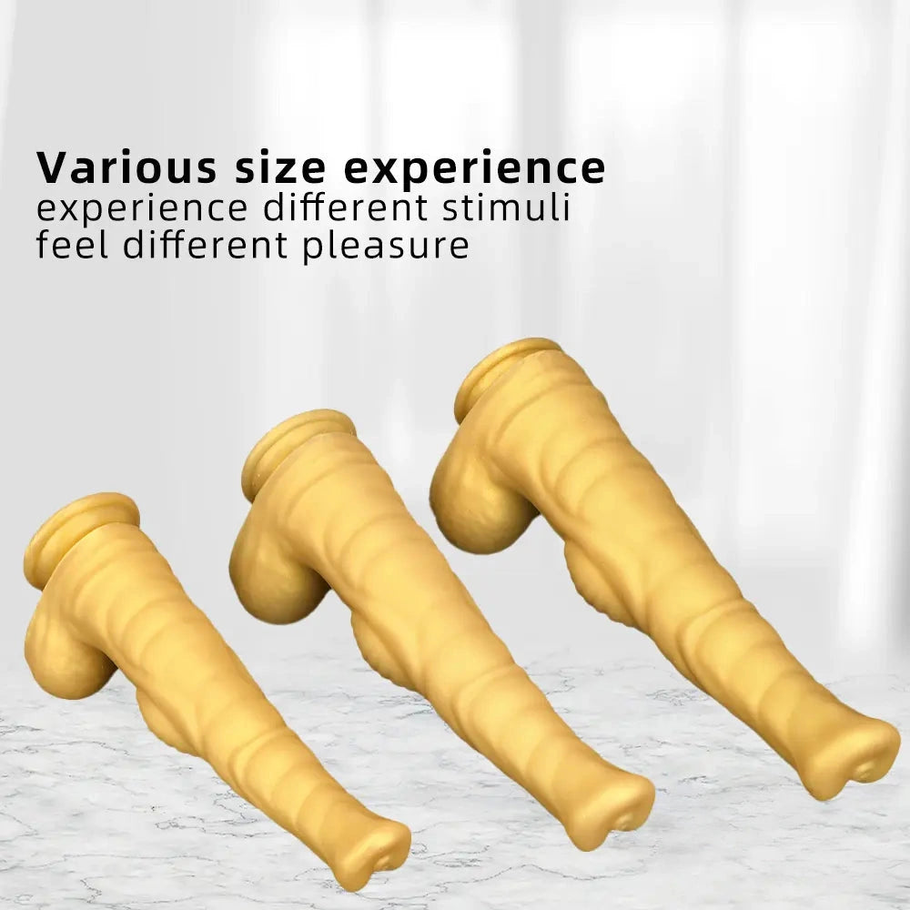 12.61in 14.17in 16in Super Huge Long Silicone Soft Horse Cock Dildo