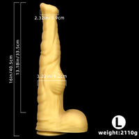 12.61in 14.17in 16in Super Huge Long Silicone Soft Horse Cock Dildo