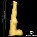 12.61in 14.17in 16in Super Huge Long Silicone Soft Horse Cock Dildo