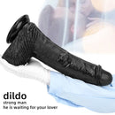 12.6in 14.17in Super Large Long Thick Black Real Anal Dildo For Adults