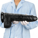 12.6in 14.17in Super Large Long Thick Black Real Anal Dildo For Adults