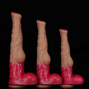 12.6in 14.37in 15.94in SML Liquid Silicone Animal Horse Cock Dildo Sex Toy