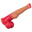 12.6in 14.37in 15.94in SML Liquid Silicone Animal Horse Cock Dildo Sex Toy
