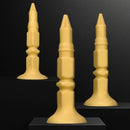 12.6in 14.56in 17.71in Pointed Tip Huge Long Silicone Soft Butt Plug Dildo