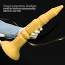 12.6in 14.56in 17.71in Pointed Tip Huge Long Silicone Soft Butt Plug Dildo