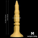 12.6in 14.56in 17.71in Pointed Tip Huge Long Silicone Soft Butt Plug Dildo