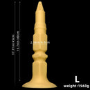 12.6in 14.56in 17.71in Pointed Tip Huge Long Silicone Soft Butt Plug Dildo
