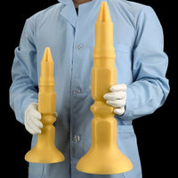 12.6in 14.56in 17.71in Pointed Tip Huge Long Silicone Soft Butt Plug Dildo