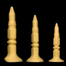 12.6in 14.56in 17.71in Pointed Tip Huge Long Silicone Soft Butt Plug Dildo