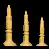 12.6in 14.56in 17.71in Pointed Tip Huge Long Silicone Soft Butt Plug Dildo