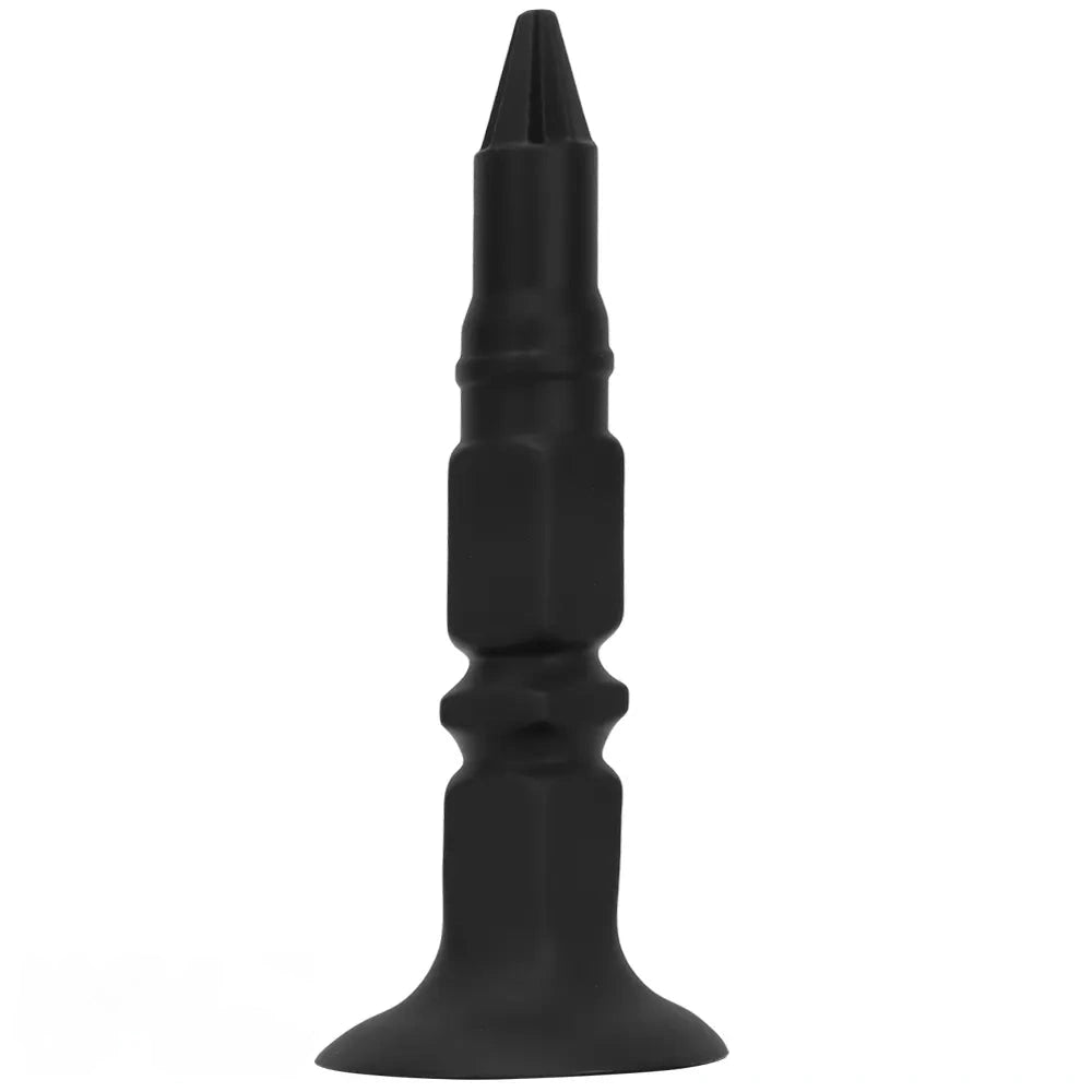 12.6in 14.56in 17.71in Pointed Tip Huge Long Silicone Soft Butt Plug Dildo