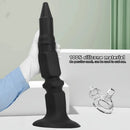 12.6in 14.56in 17.71in Pointed Tip Huge Long Silicone Soft Butt Plug Dildo