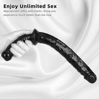 12.6in 15.15in Big PVC Sword Dildo With handle Anal Masturbator For Men