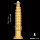 12.6in 17.32in Long Huge Silicone Anal Plug Dildo For Prostate Massage