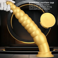 12.6in 17.32in Long Huge Silicone Anal Plug Dildo For Prostate Massage
