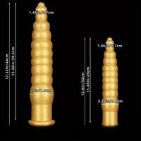 12.6in 17.32in Long Huge Silicone Anal Plug Dildo For Prostate Massage