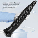 12.6in 17.32in PVC Super Long Large Thick Anal Plug Dildo Anal Torture Toy