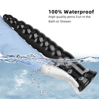 12.6in 17.32in PVC Super Long Large Thick Anal Plug Dildo Anal Torture Toy