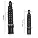 12.6in 17.32in PVC Super Long Large Thick Anal Plug Dildo Anal Torture Toy