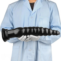 12.6in 17.32in PVC Super Long Large Thick Anal Plug Dildo Anal Torture Toy