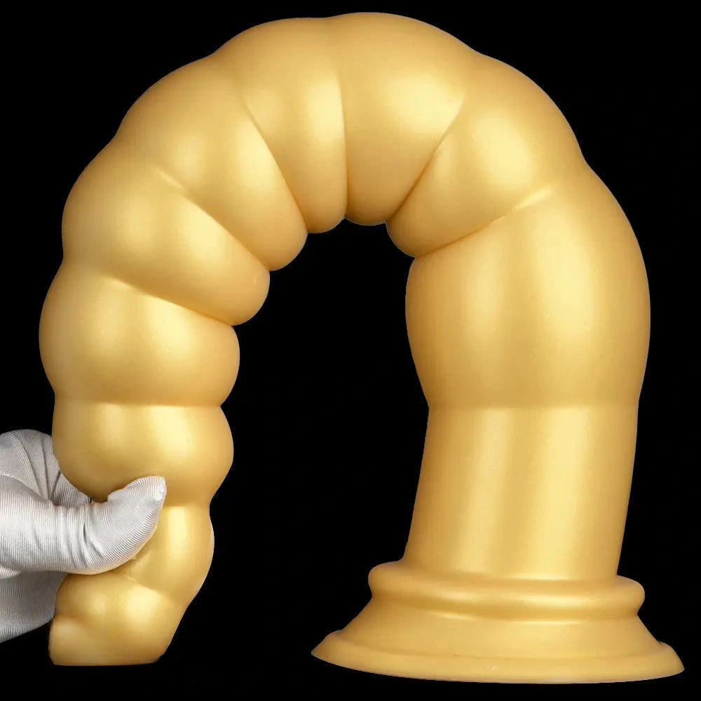 12.6in 17.32in Silicone Super Long Large Thick Anal Plug Dildo Anal Torture
