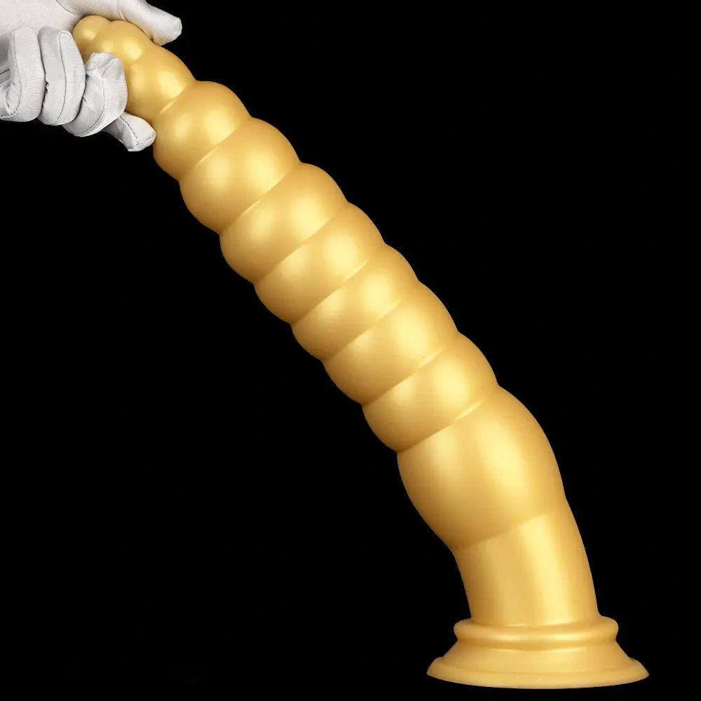12.6in 17.32in Silicone Super Long Large Thick Anal Plug Dildo Anal Torture