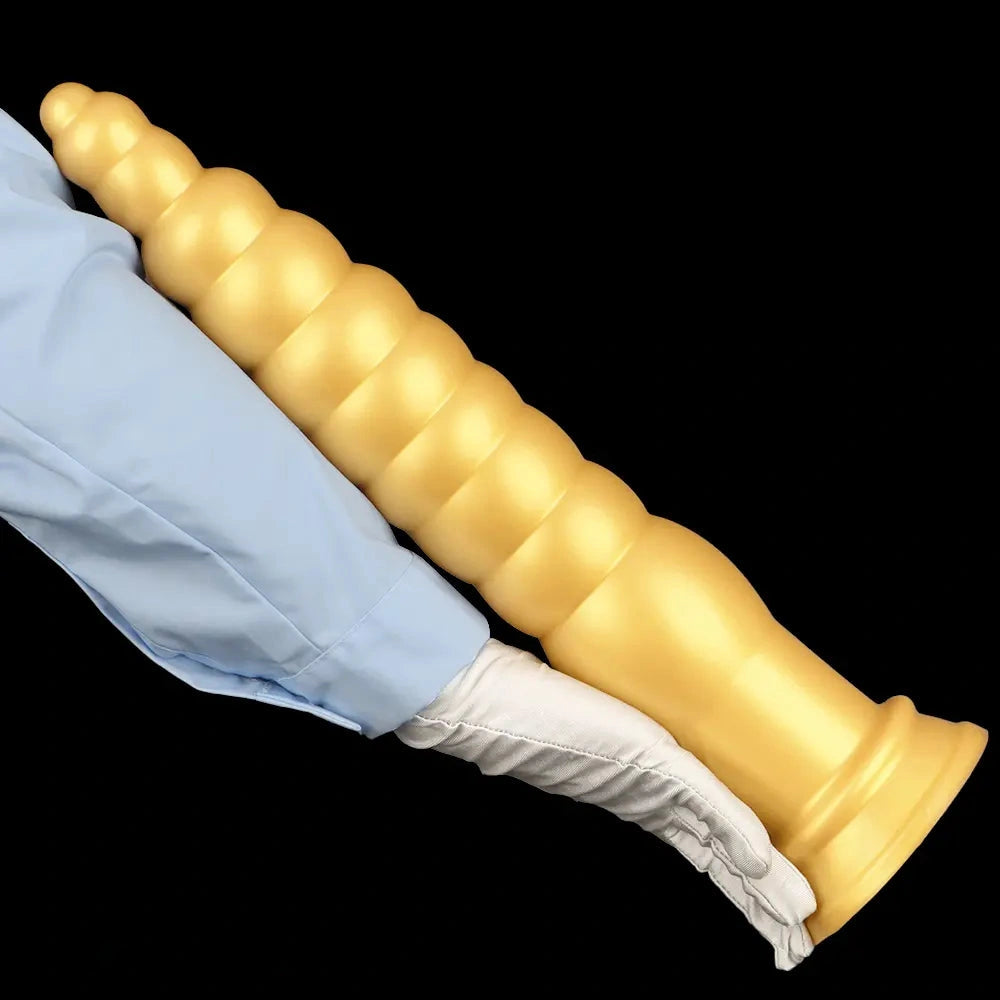 12.6in 17.32in Silicone Super Long Large Thick Anal Plug Dildo Anal Torture