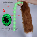 12.6in 18.9in 25.59in Long Anal Beads BDSM Tail Big Butt Plug Dildo