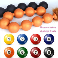 12.6in 18.9in 25.59in Long Anal Beads BDSM Tail Big Butt Plug Dildo