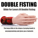 12.6in Double Fisting Realistic Hand Design Soft Liquid Silicone Dildo