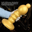 12.6in Huge Anal Beads Liquid Silicone Butt Plug Prostate Anal Dildo