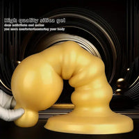 12.6in Huge Anal Beads Liquid Silicone Butt Plug Prostate Anal Dildo
