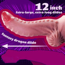 12.6in Lifelike Silicone Spiked Dong For Advanced Adult Play Huge Size Dildo
