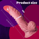 12.6in Lifelike Silicone Spiked Dong For Advanced Adult Play Huge Size Dildo