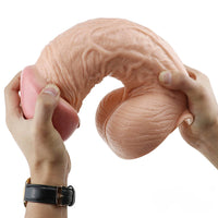 12.6in Realistic 12.6″ Big Thick Dildo With Powerful Sucker
