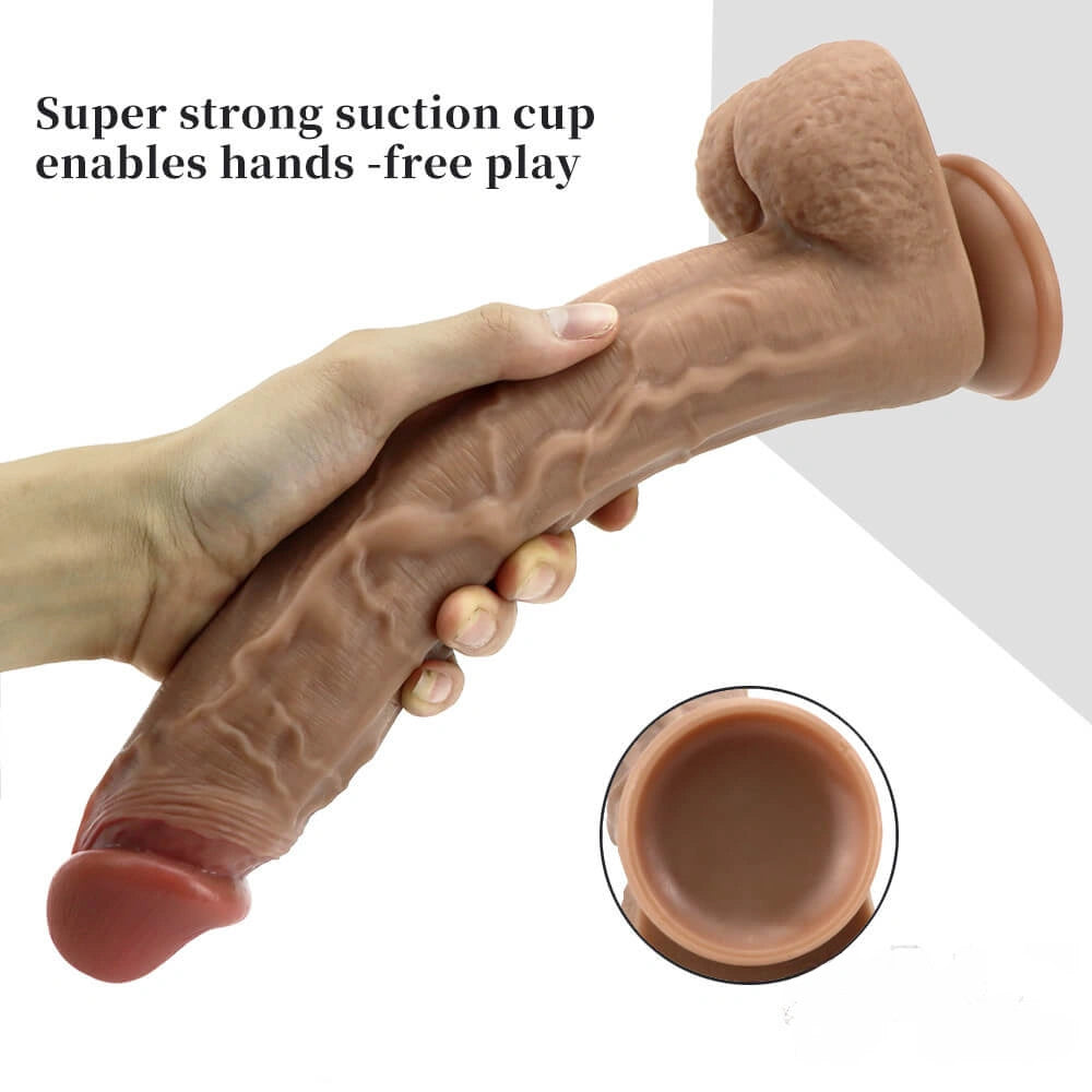 12.6in Simulated Penis Adult Female Large Male Dildo