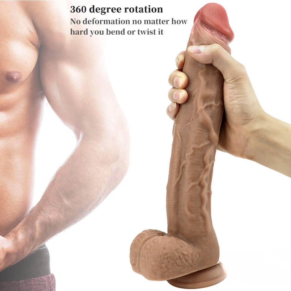 12.6in Simulated Penis Adult Female Large Male Dildo