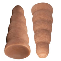 12.79in Huge Foreskin Anal G Spot Lifelike Thick PVC Uncut Dildo
