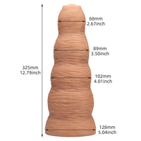 12.79in Huge Foreskin Anal G Spot Lifelike Thick PVC Uncut Dildo