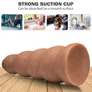 12.79in Huge Foreskin Anal G Spot Lifelike Thick PVC Uncut Dildo