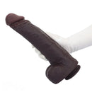 12.81in Huge Silicone Soft Cock Dildo Self-Pleasure Bar Adult Sensual Toy
