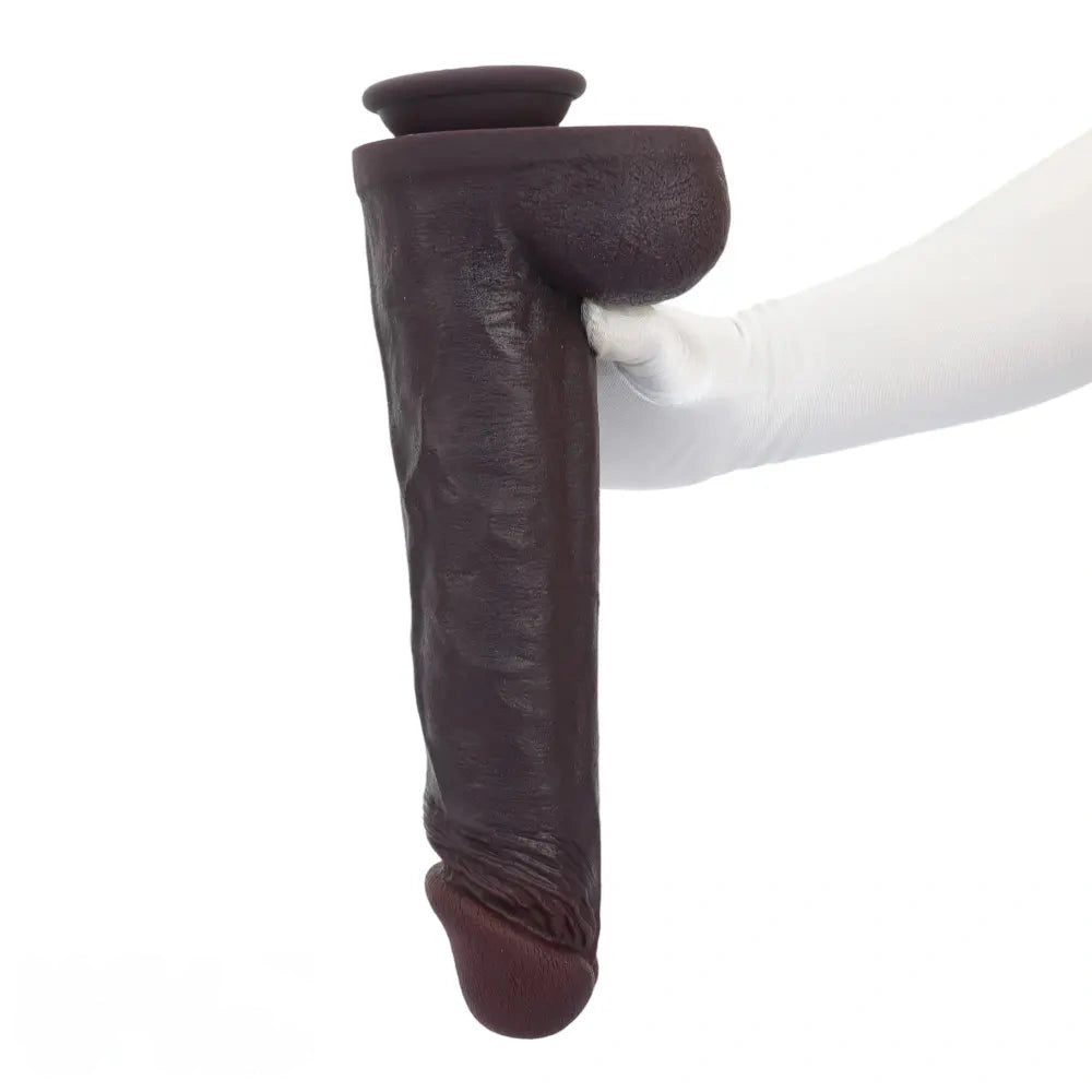 12.81in Huge Silicone Soft Cock Dildo Self-Pleasure Bar Adult Sensual Toy