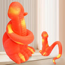 12.8in 15.35in Dinosaur Silicone Soft Big Glowing Dildo For Women Anal Sex