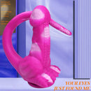 12.8in 15.35in Dinosaur Silicone Soft Big Glowing Dildo For Women Anal Sex