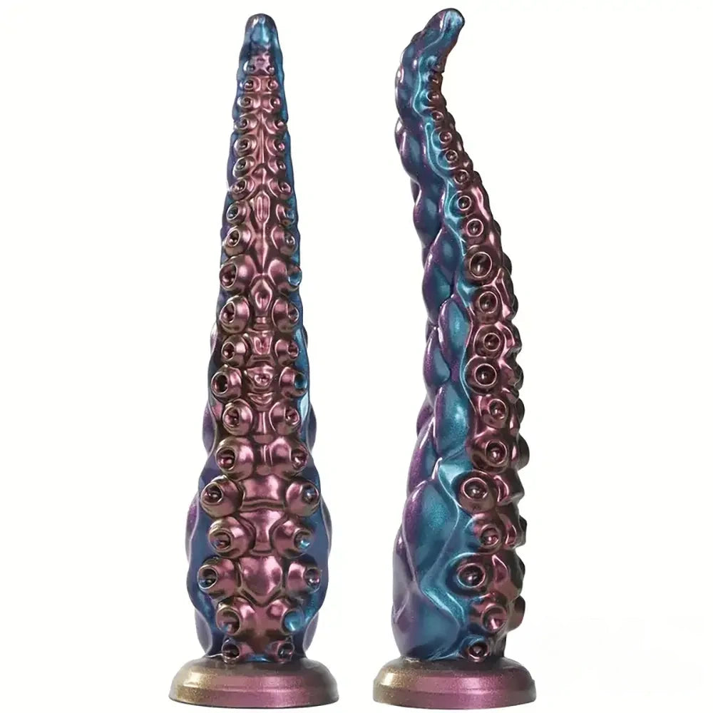 12.8in Tentacle Big Silicone Soft Dildo For G-Spot Anal Stimulation Women
