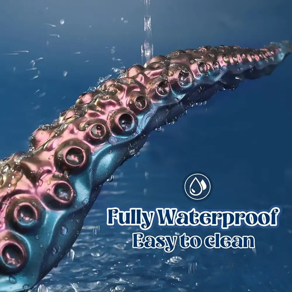 12.8in Tentacle Big Silicone Soft Dildo For G-Spot Anal Stimulation Women